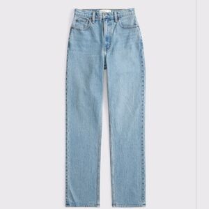 Abercrombie Ultra High Rise Slim Straight Jeans Size 28